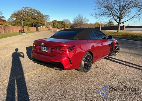 2025 BMW M440Xi z USA, uszkodzony, nr VIN WBA73DB06SCT14342